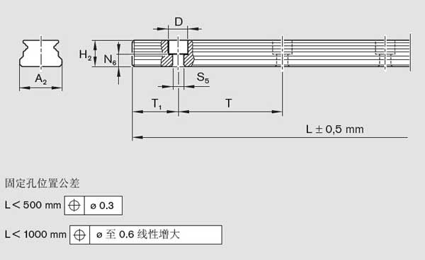 R0445力士樂微型導軌圖紙